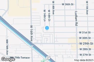 Map image of the property - 1465 W 31st St