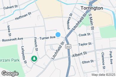 Map image of the property - 43 Turner Ave