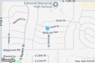 Map image of the property - 641 Belle Air Ave