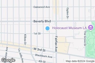 Map image of the property - 103 N Hayworth Ave