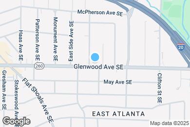 Map image of the property - 1516 Glenwood Ave SE