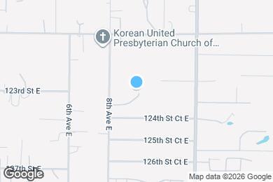 Map image of the property - 12323 8th Ave E