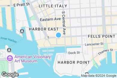 Map image of the property - The Promenade at Harbor East