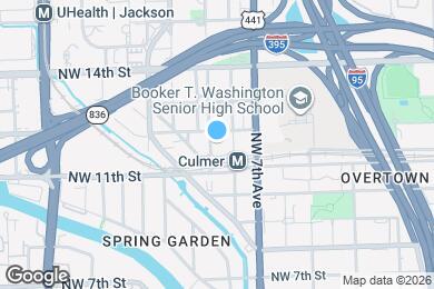 Map image of the property - 1159 NW 8 AVE