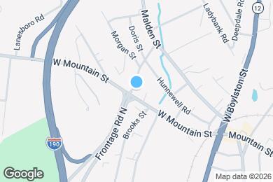 Map image of the property - 328 Brooks St