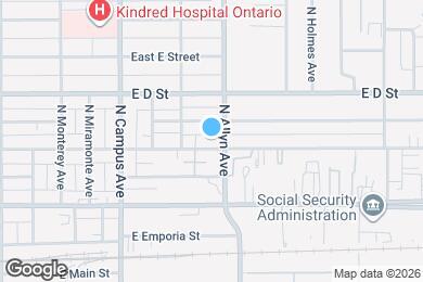 Map image of the property - 835 E Nocta St