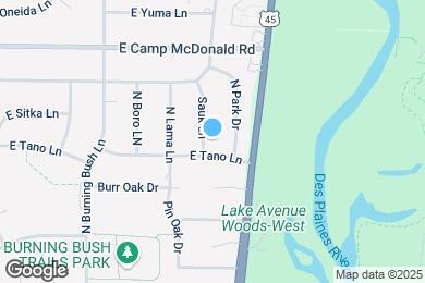 Map image of the property - 1403 Sauk Ln