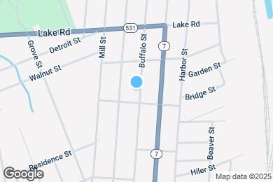 Map image of the property - 793 Buffalo St