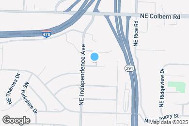 Map image of the property - 1700 NE Balboa St
