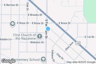 Map image of the property - 681 S Farnham St