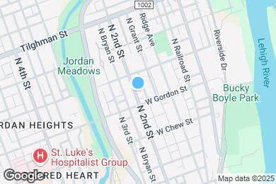 Map image of the property - 419 N 2nd St