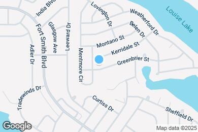 Map image of the property - 2298 Greenbrier St