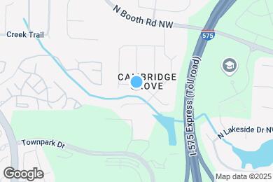 Map image of the property - 349 Ethridge Dr NW