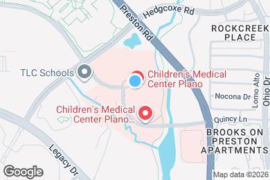 Map image of the property - 7609 Preston Rd