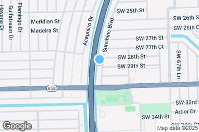 Map image of the property - 2900 Sunshine Blvd