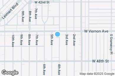 Map image of the property - 4427 4th Ave