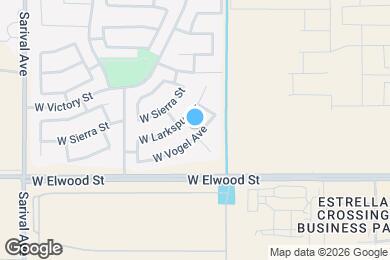 Map image of the property - 15952 W Vogel Ave