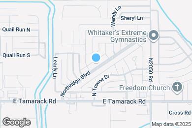 Map image of the property - 1101 Northridge Blvd