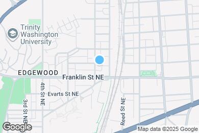 Map image of the property - 2821 7th St NE
