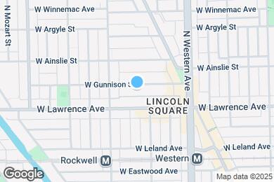 Map image of the property - 2517 W Gunnison St