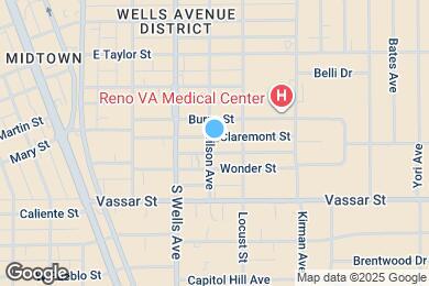Map image of the property - 400 Claremont St