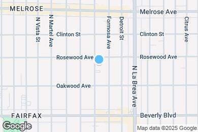 Map image of the property - 448 N Alta Vista Blvd