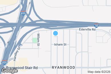 Map image of the property - 1416 Mims St