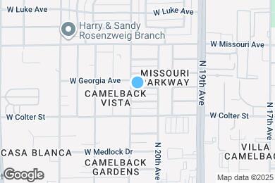 Map image of the property - 2041 W Georgia Ave