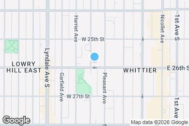 Map image of the property - 2545 Grand Ave S