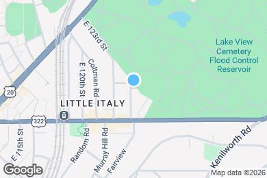 Map image of the property - 1947 E 124th Pl