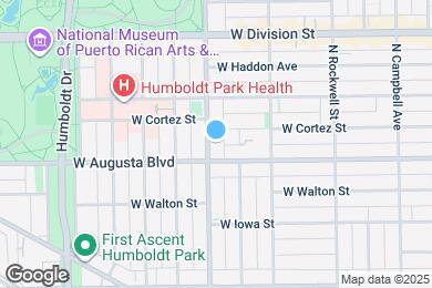 Map image of the property - 1015 N California Ave