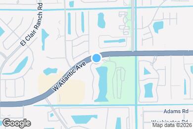 Map image of the property - Avana Delray Beach
