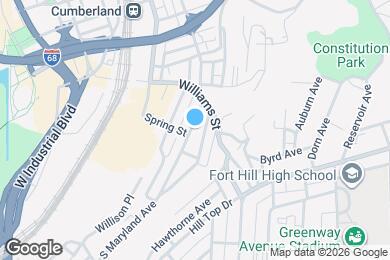 Map image of the property - 630 Maryland Ave