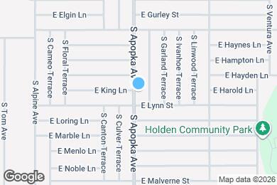 Map image of the property - 4059 S Apopka Ave