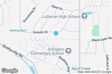 Map image of the property - 5808 Buck Rill Dr