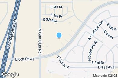 Map image of the property - 23522 E 3rd Pl