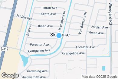 Map image of the property - 7517 Brockbank Dr