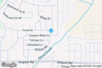 Map image of the property - 4752 Canyon Wren Ln