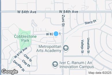 Map image of the property - 2430 W 82nd Pl