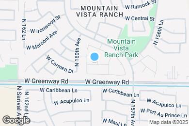 Map image of the property - 15526 N 159th Ct
