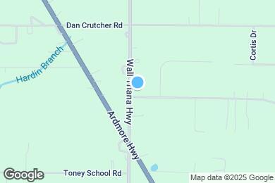 Map image of the property - 10435 Wall Triana Hwy