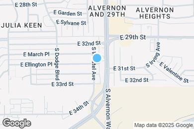 Map image of the property - 2163 S Winstel Ave
