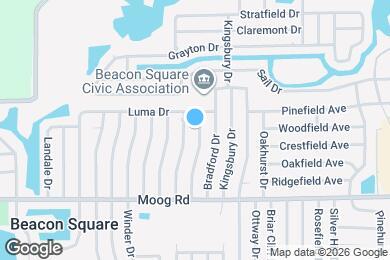 Map image of the property - 3641 Windham Dr