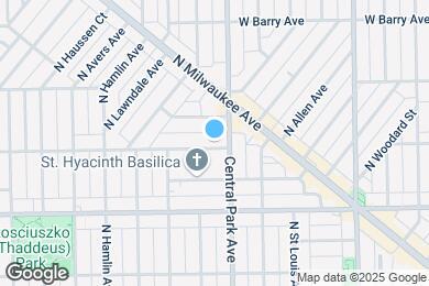 Map image of the property - 3614 W George St