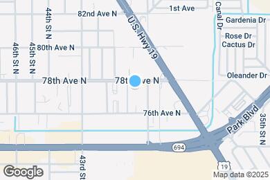 Map image of the property - 4030 78th Ave N