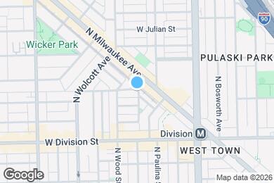 Map image of the property - 1719 W Ellen St