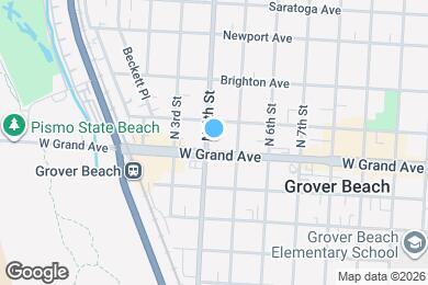 Map image of the property - 401 W Grand Ave