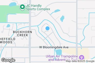 Map image of the property - 205 Donatello Dr