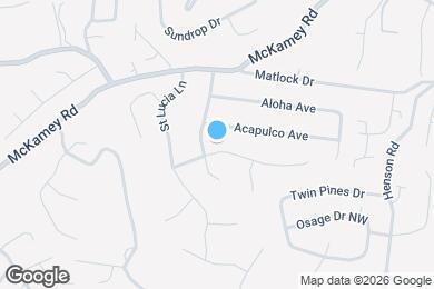 Map image of the property - 5721 Jamaica Ln