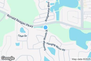 Map image of the property - 100 Sunridge Woods Ct